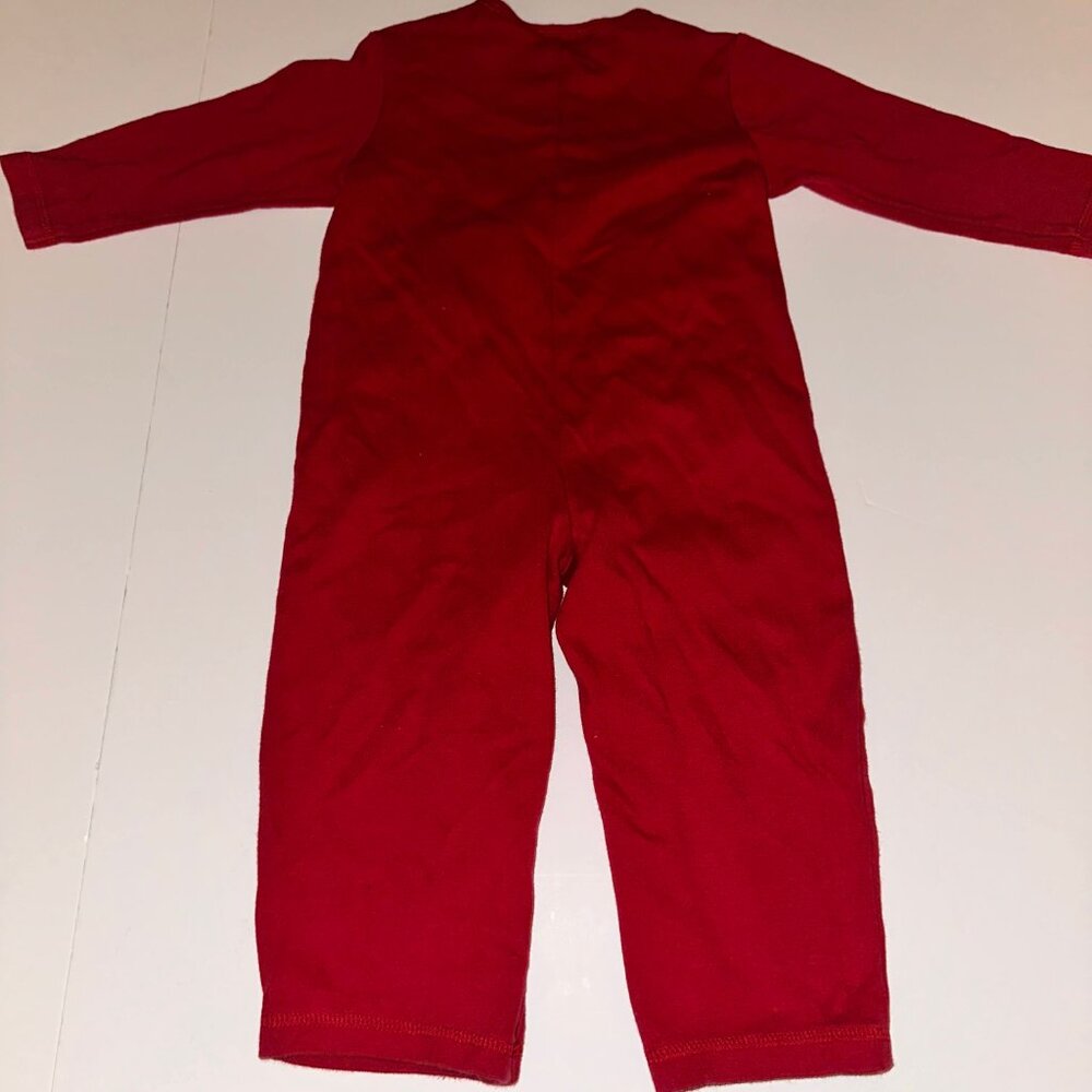 VINTAGE 90s MiniWear one piece jumpsuit romper coverall size 24mos Pony zebra - Picture 7 of 7